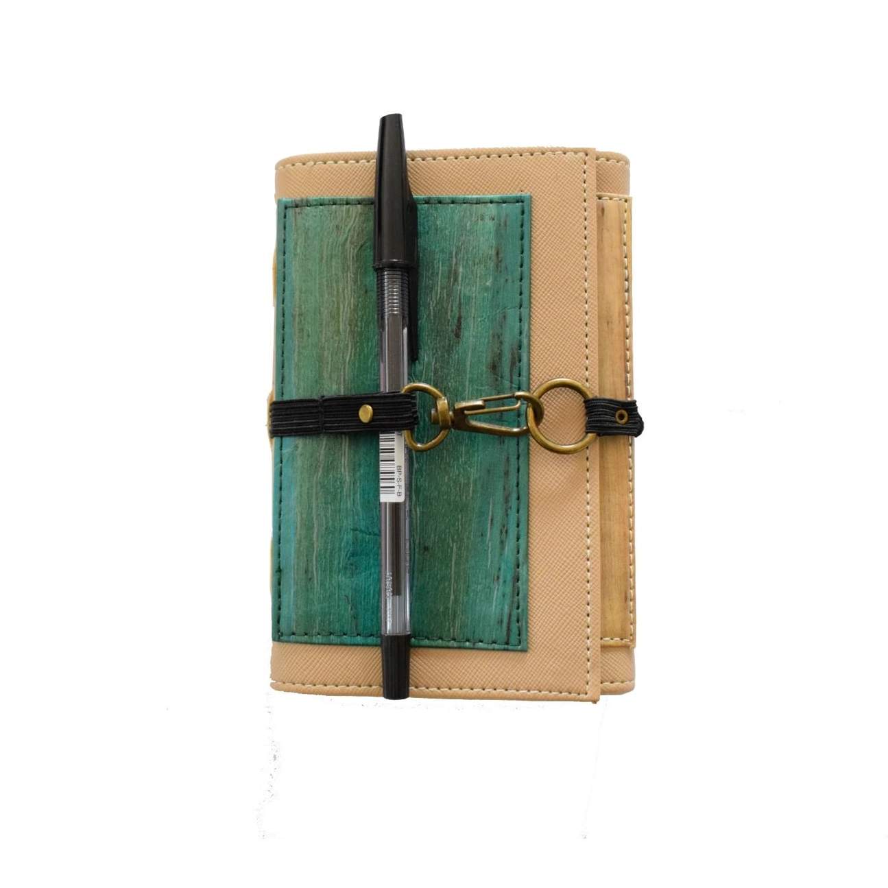 Dual Cover Passport Holder And Refillable Journa by Jacinto and Lirio