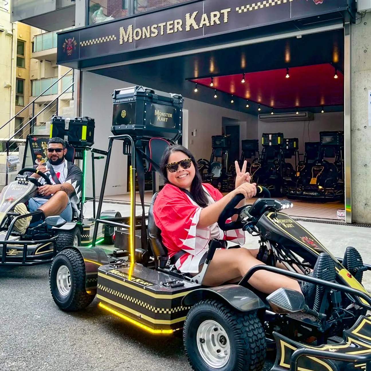 渋谷と原宿のゴーカート体験 ※国際免許証（IDP）が必要です