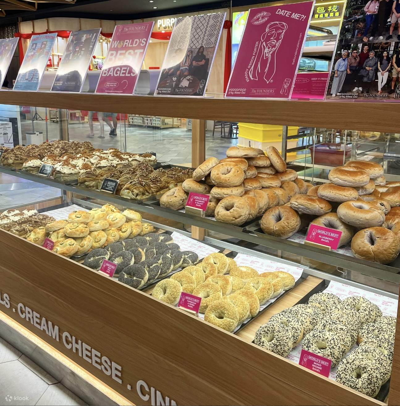 The Founders Bakery di Johor Bahru City Square Mall & The Mall, Mid Valley Southkey