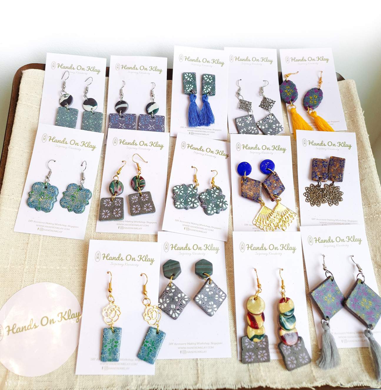 イヤリングワークショップ（シンガポール）