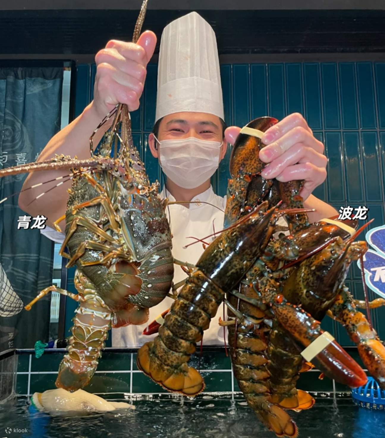 살아있는 싱싱한 보스턴 랍스터와 살아있는 청룡이 큰 집게를 휘두르며 먹음직스러운 자태를 뽐내는 모습은 정말 놀랍습니다. 쫄깃하면서도 달콤한 식감은 더욱 훌륭합니다.