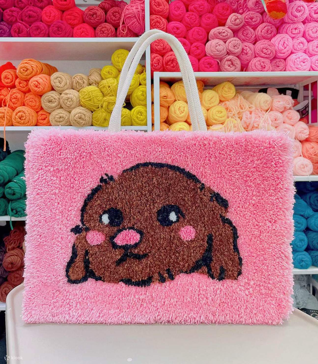 muestra de mini alfombra