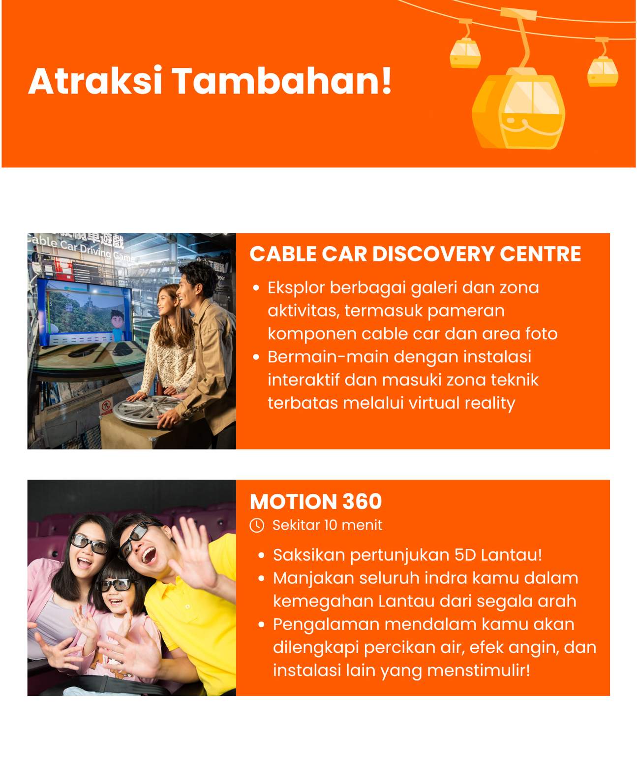 Tiket Ngong Ping 360 Cable Car di Hong Kong