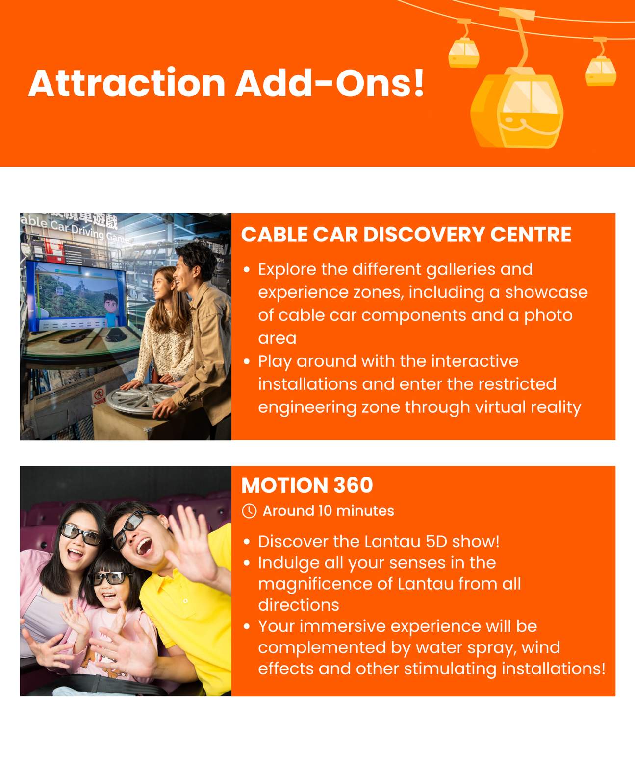 Ngong Ping 360 Cable Car Ticket in Hong Kong