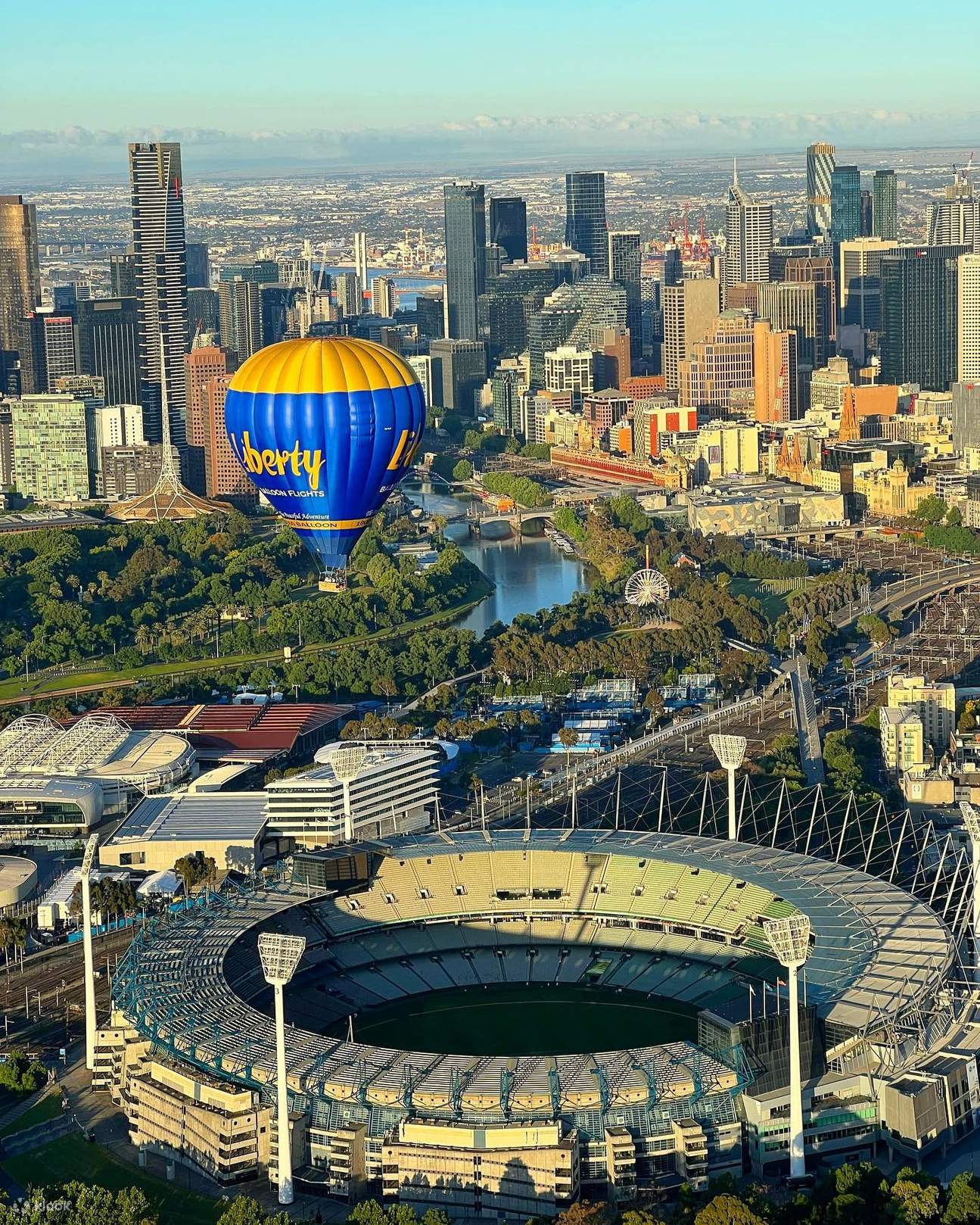 墨尔本热气球飞行体验