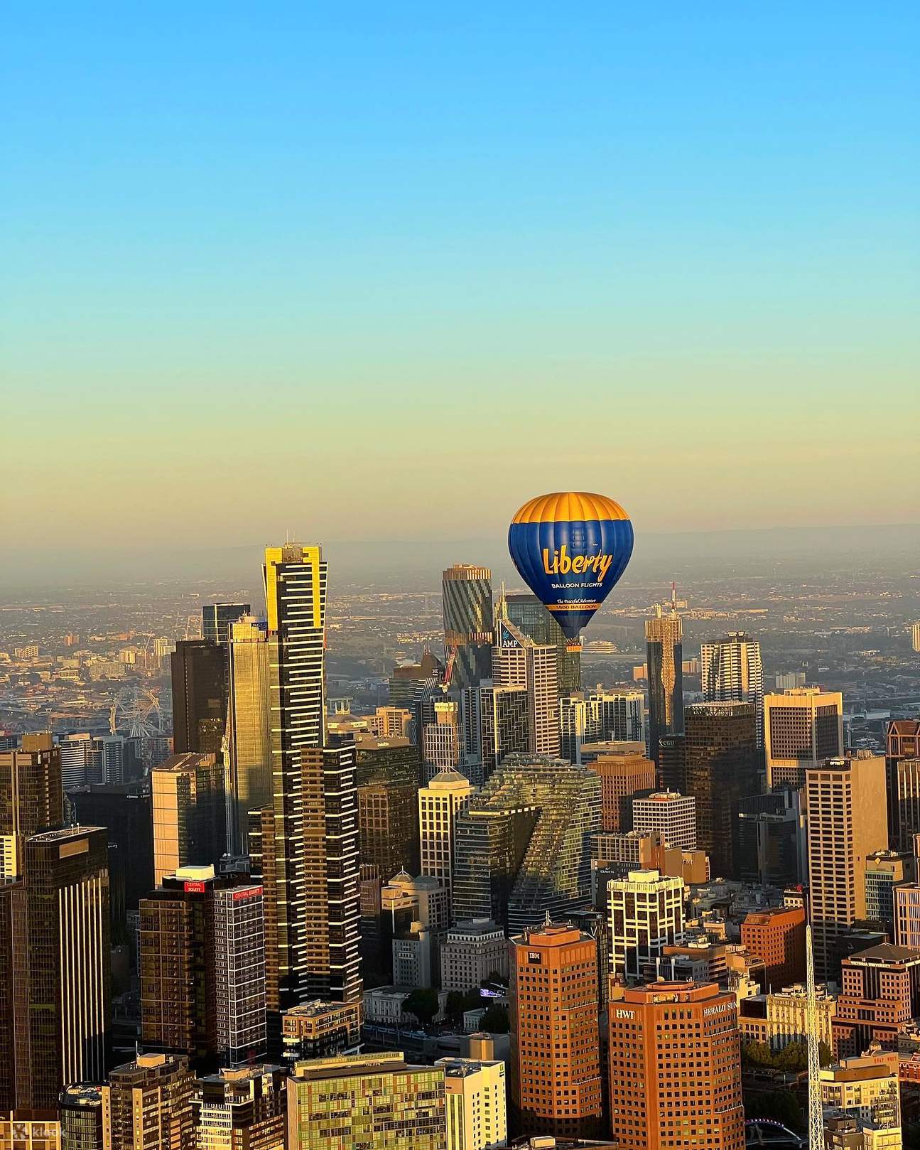 墨尔本热气球飞行体验