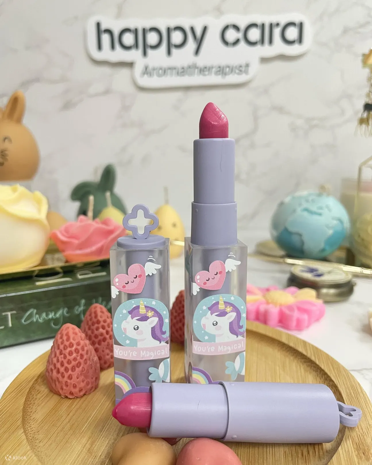 【Klook 独家优惠】Happy Cara - 香薰治疗师｜产品研发专员｜九型人格香水DIY工作坊｜Shiba 柴柴天然亲子润唇膏DIY工作坊｜观塘