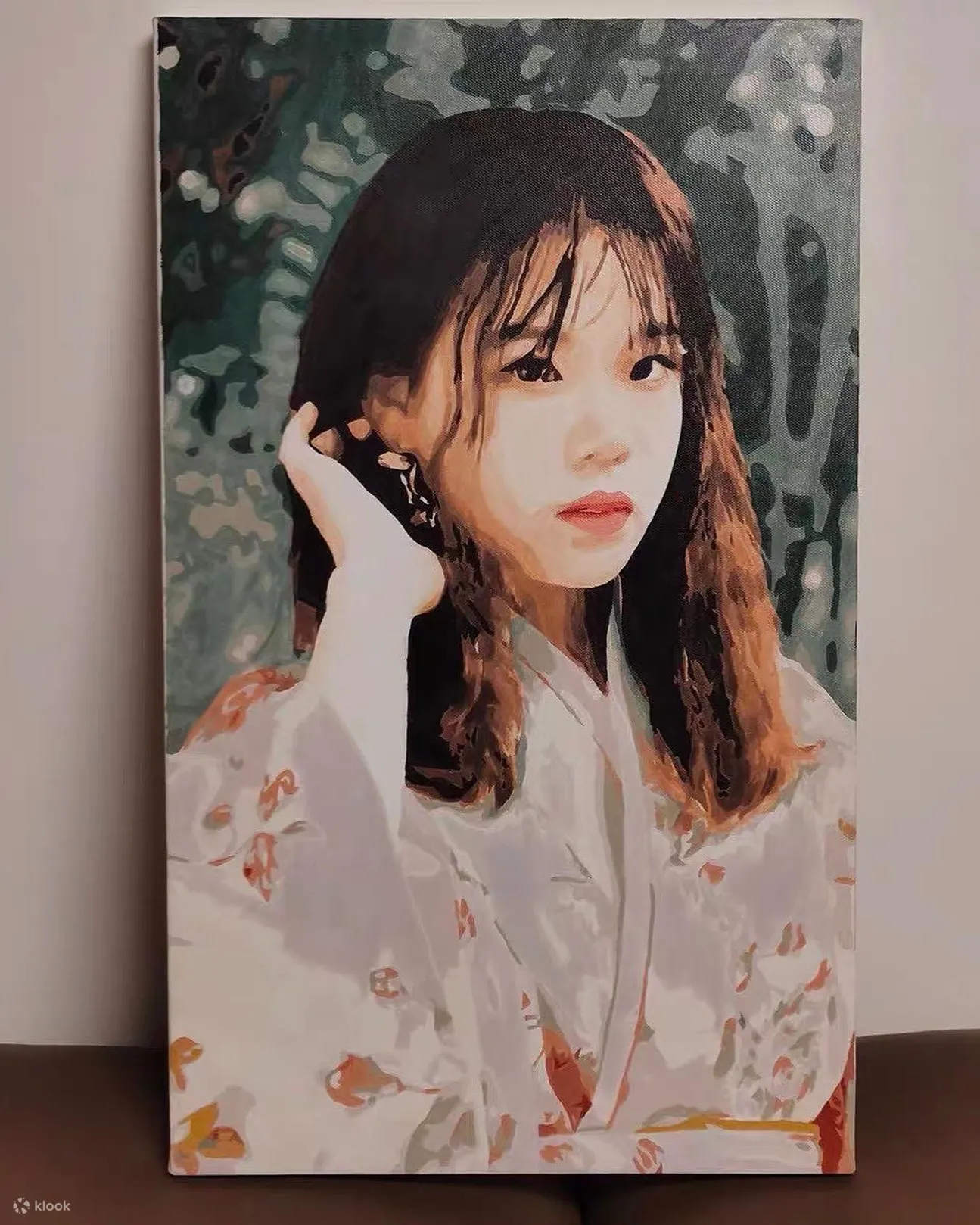 Self-portrait-paint by numbers