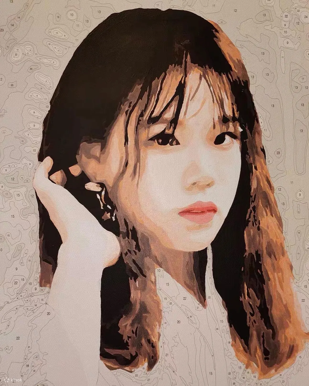 人像”数字绘画”画布体验