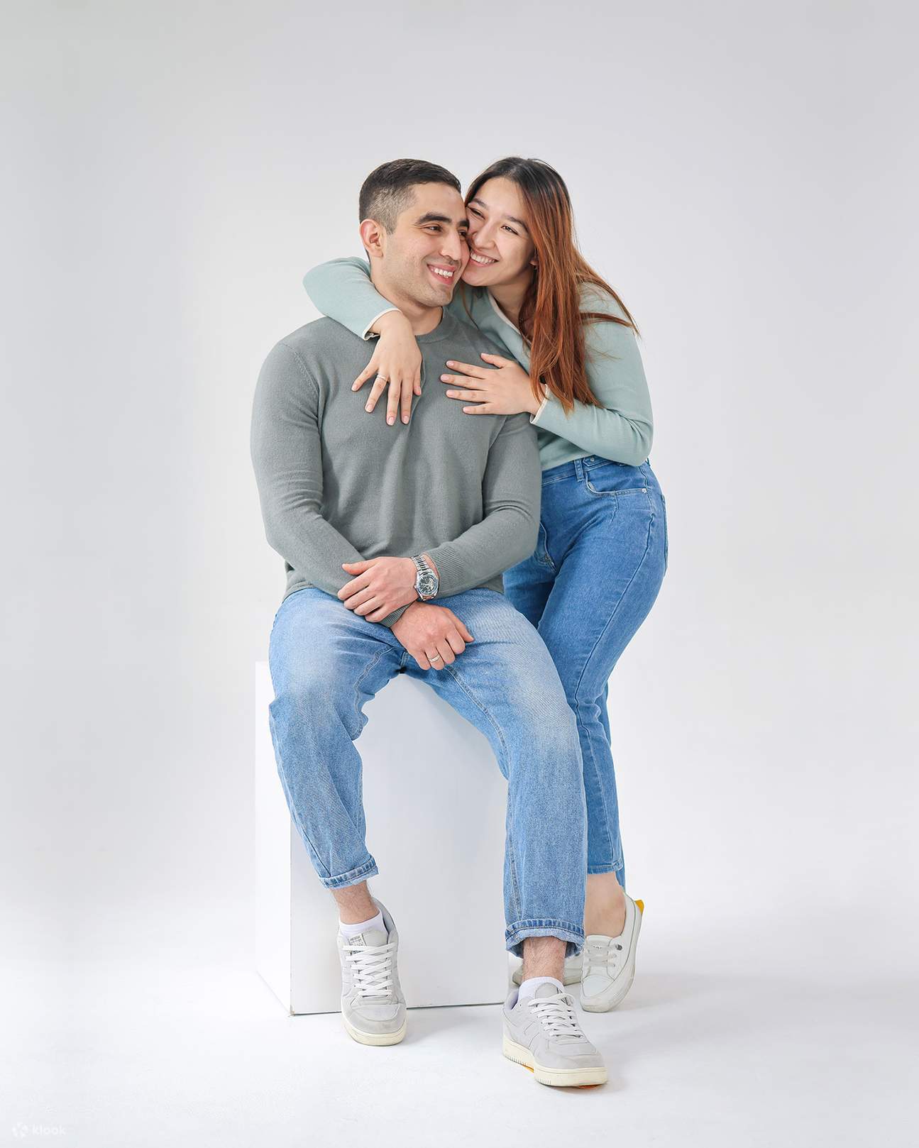 在韓國首爾的影樓拍攝