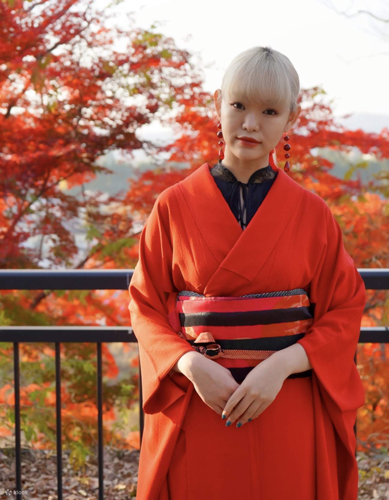 단풍 시즌의 센다이