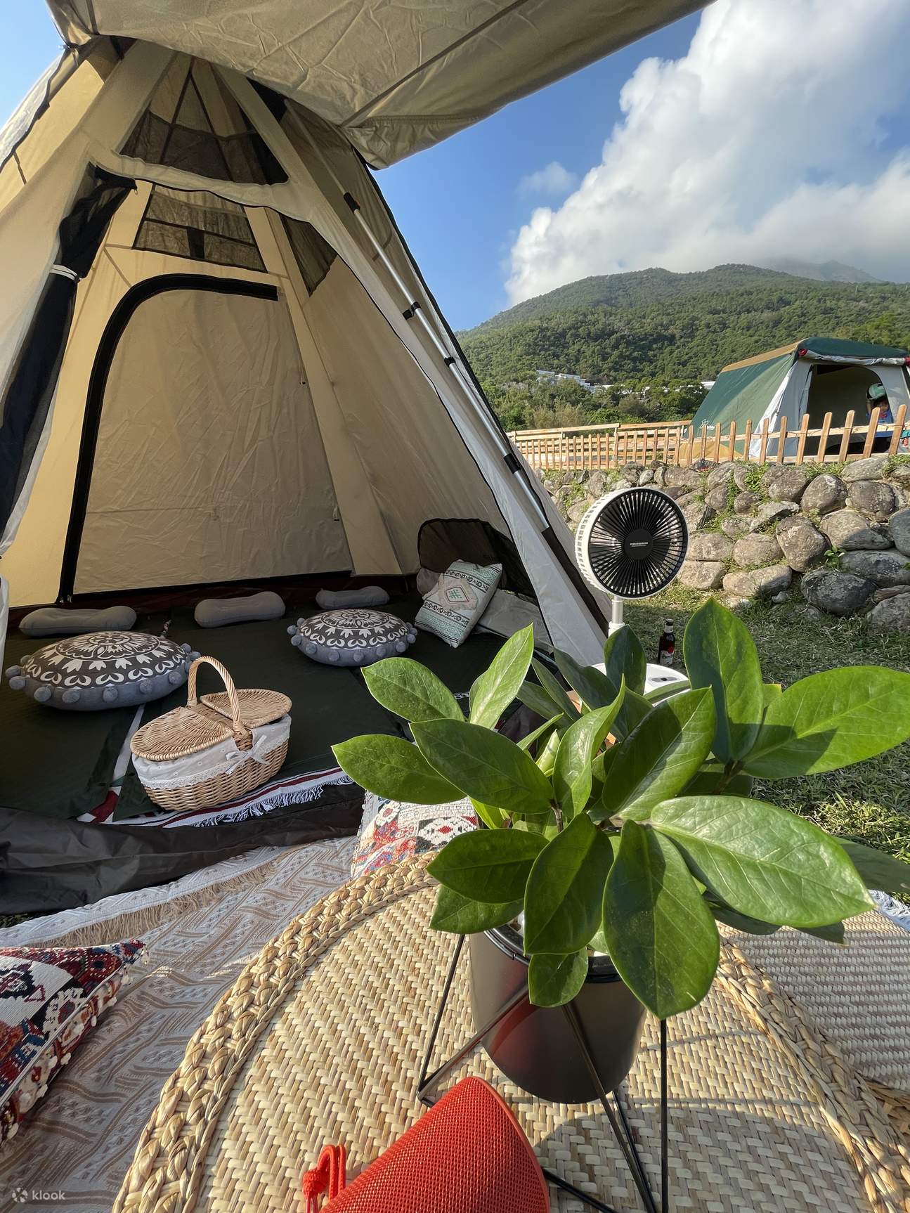 長沙海邊民園露營體驗