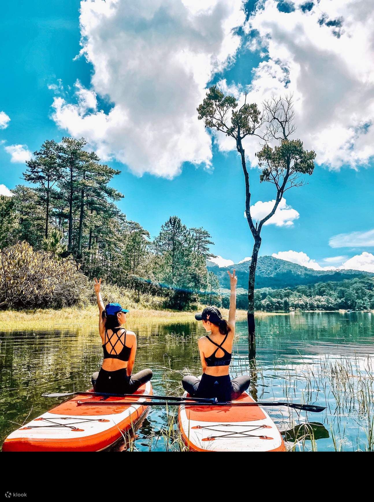 Half-day Tuyen Lam Lake SUP Tour di Da Lat