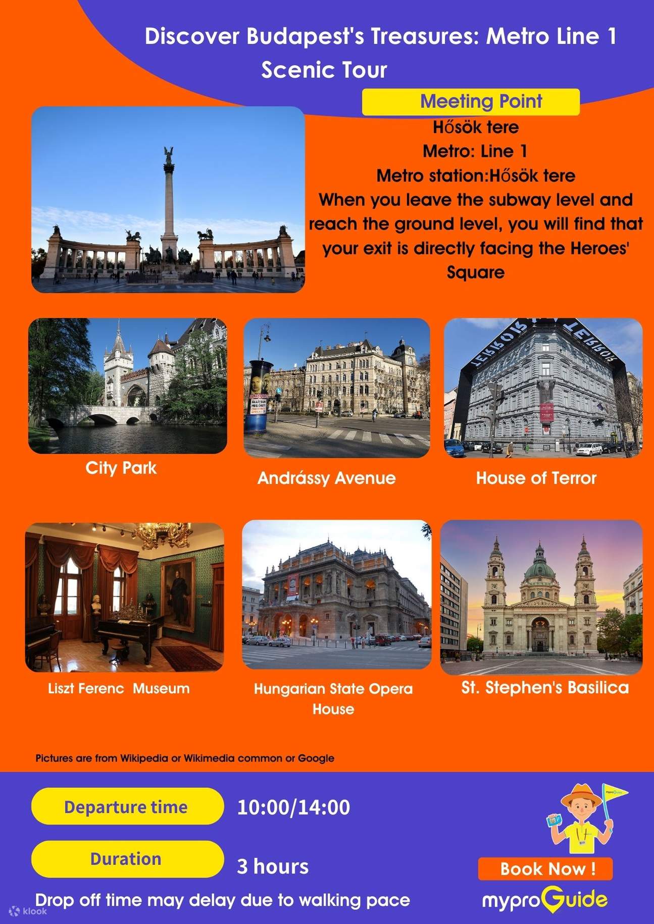 Discover Budapest's Treasures: Metro Line 1 Scenic Tour - Klook 