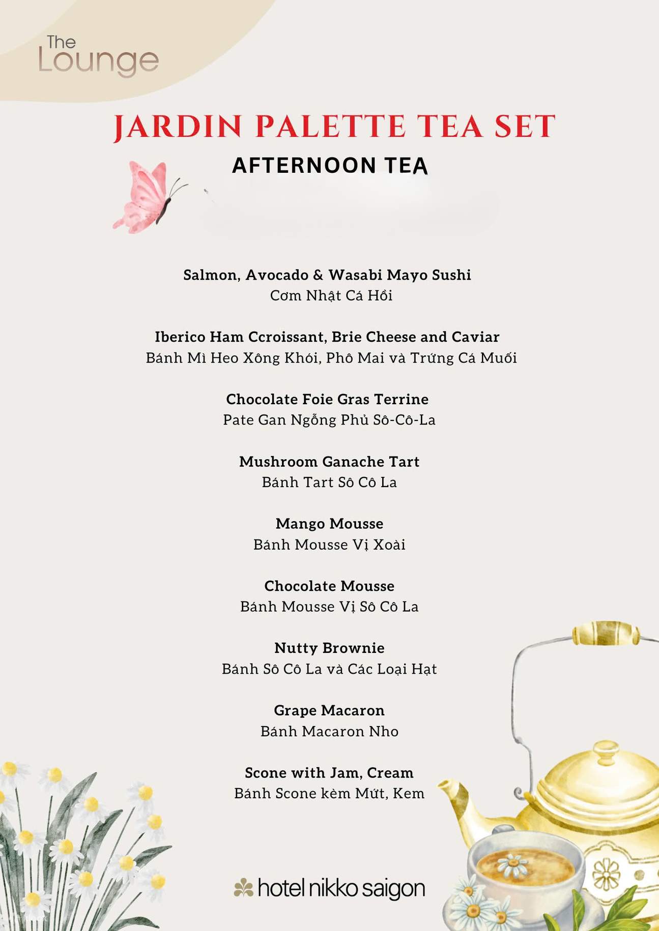 Luxury Afternoon Tea Experience at Hotel Nikko Saigon - Klook Singapore