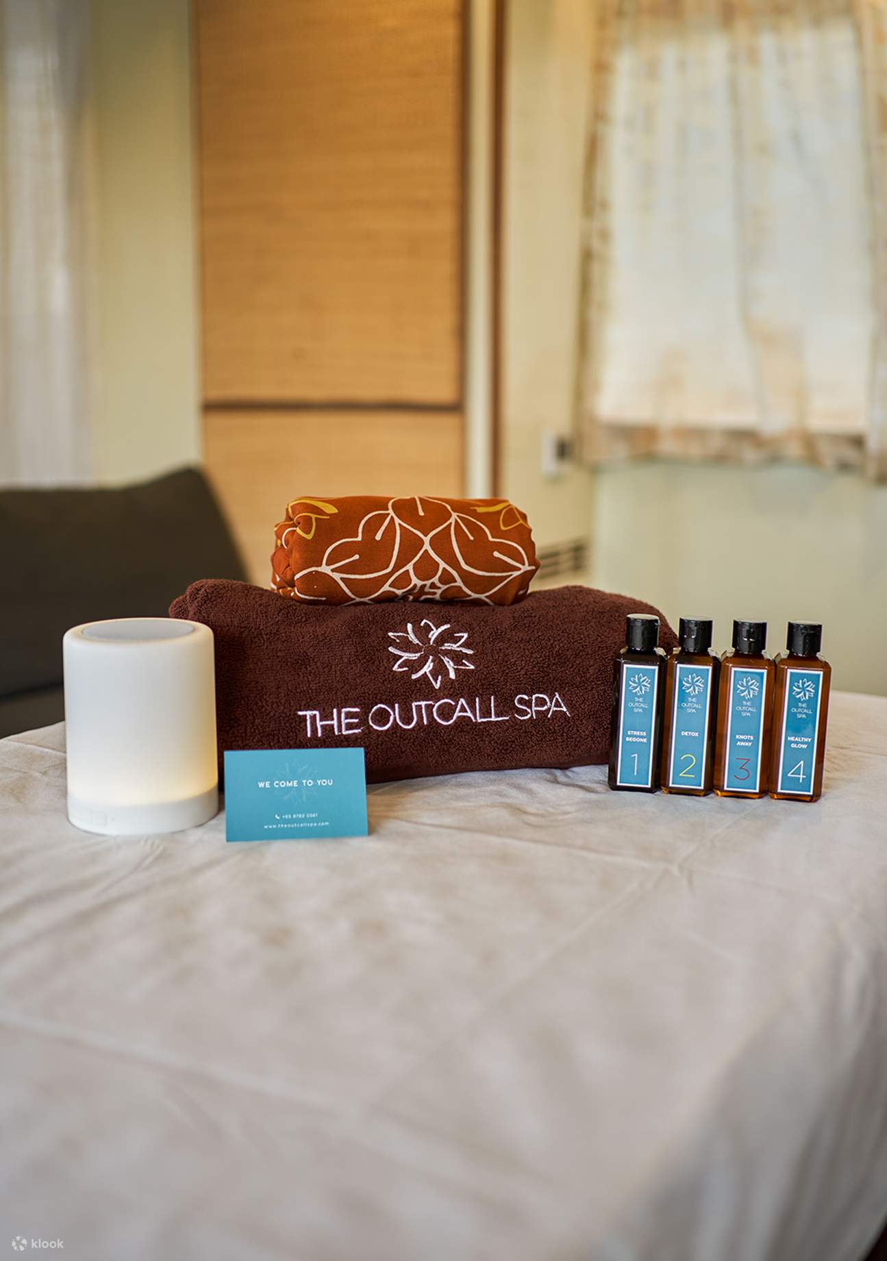 Ингредиенты для спа-массажа Сингапур