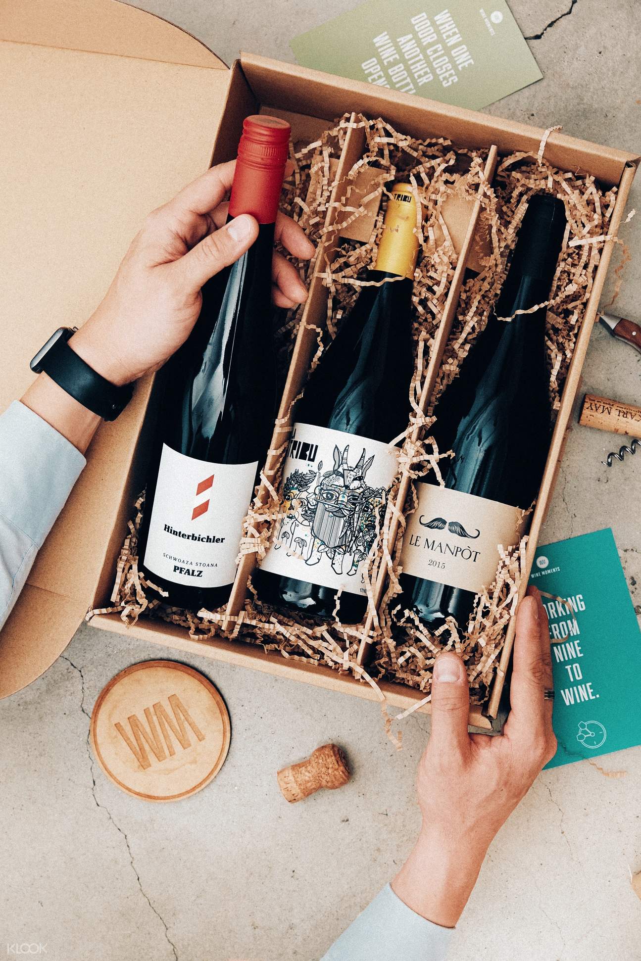 Wine Subscription Box from Wine Moments in Hong Kong