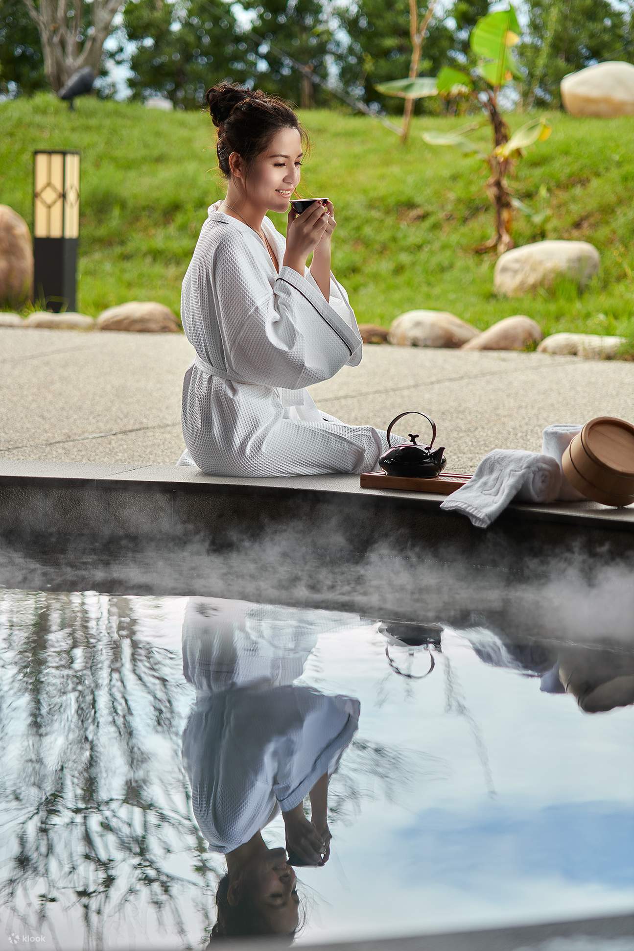 Yilan: Green Wu International Tourist Hotel - Pemandian Air Panas (Onsen)・Afternoon Tea・Makan Siang/Makan Malam