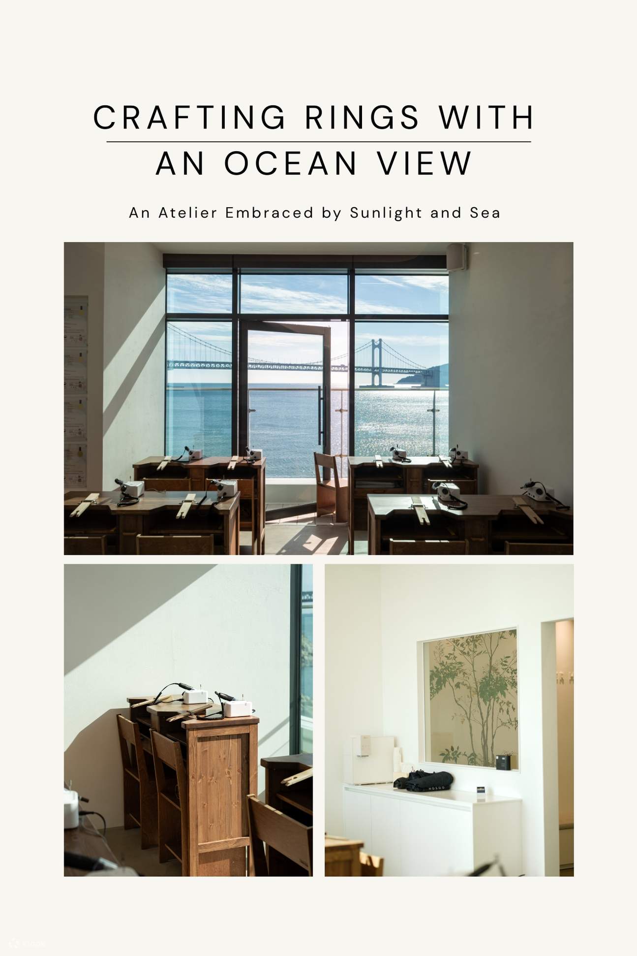 Taller de un día de fabricación de anillos Busan Gwangalli por Atelier Hosoo