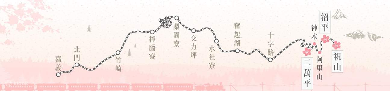 嘉義 阿里山 - 栩悅号観光列車