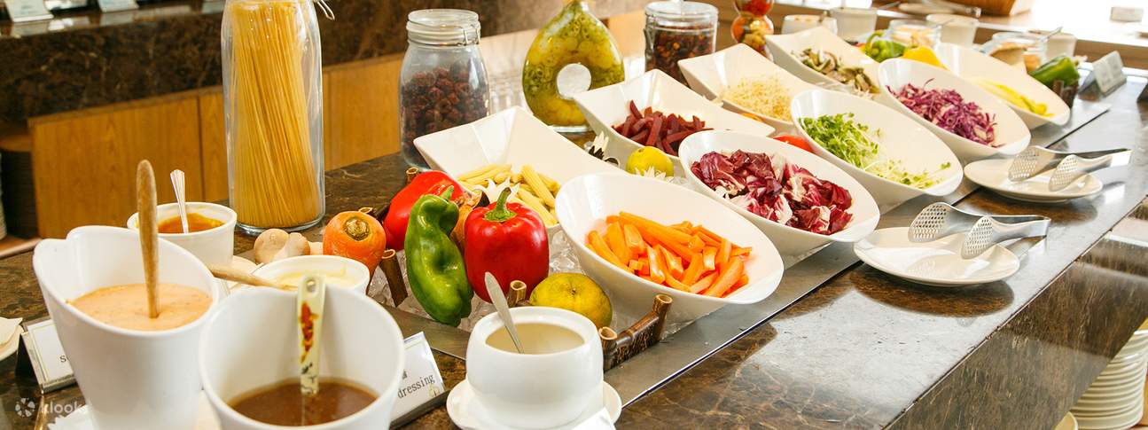 Park City Hotel Luzhou Taipei-Park Cafe Goumet-MRT Xuhui High School Station