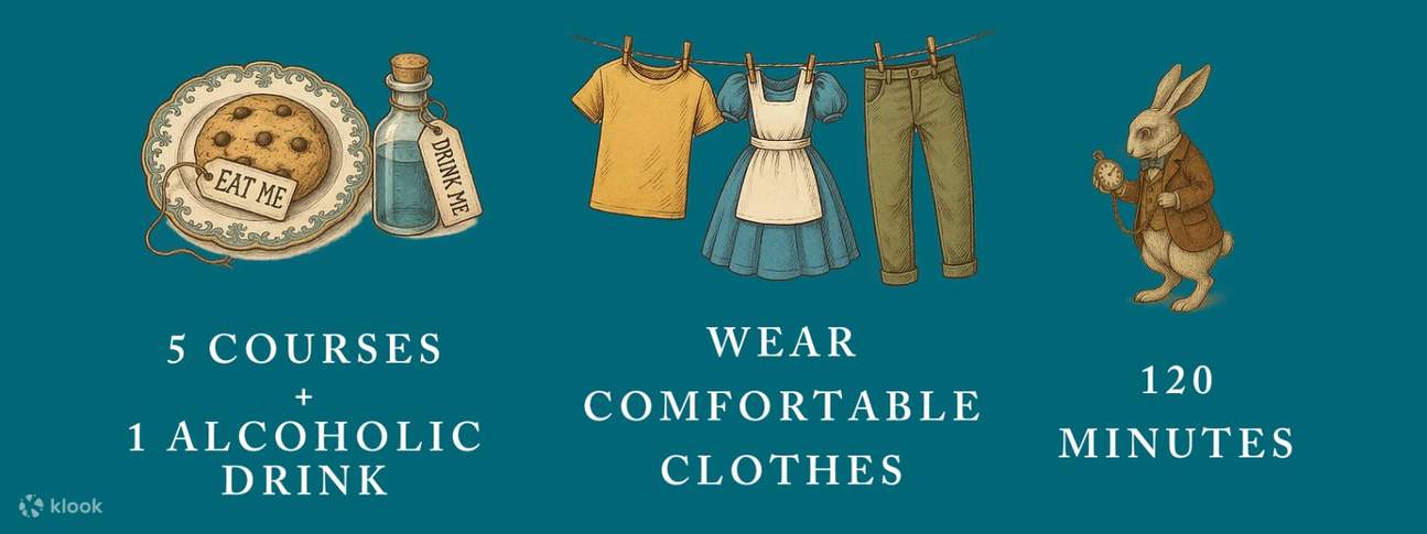 ANDSOFORTH 推出的仙境颠倒用餐体验