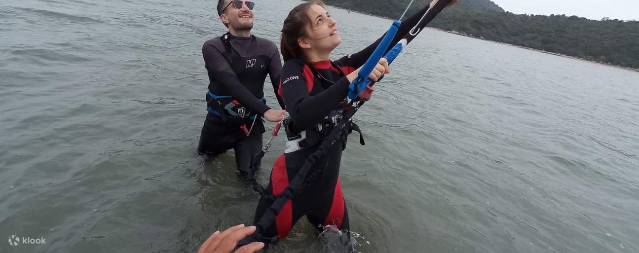 大屿山风筝冲浪体验