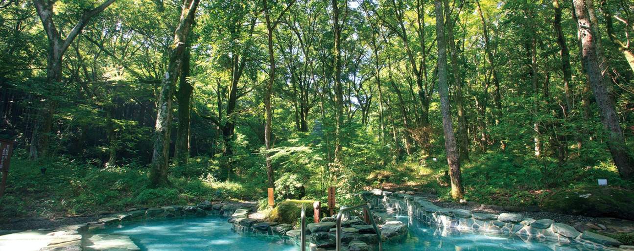 Các hồ suối nước nóng tại Only Yu Hot Spring Resort