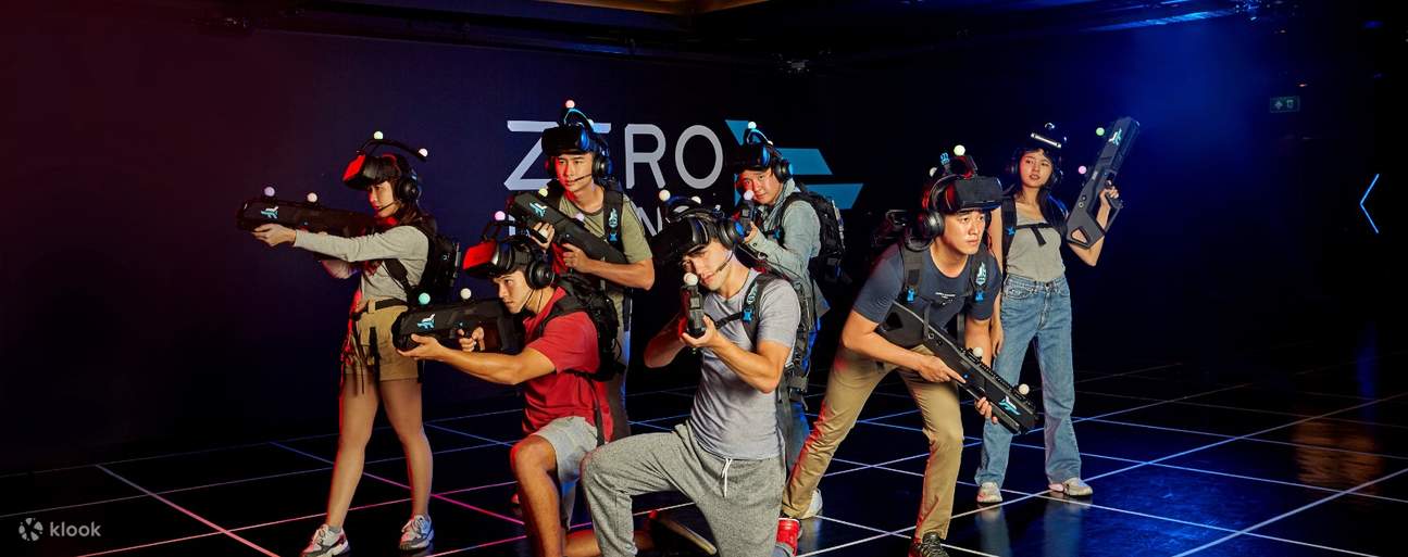 Virtual Reality Experience at Zero Latency Singapore