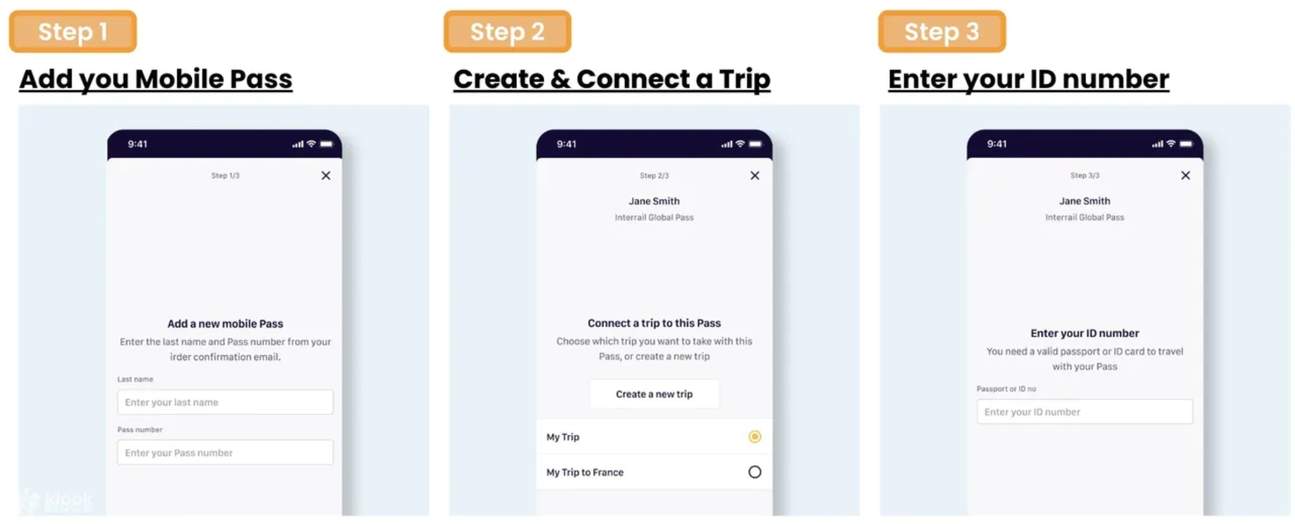 Eurail Pass Activation Guide