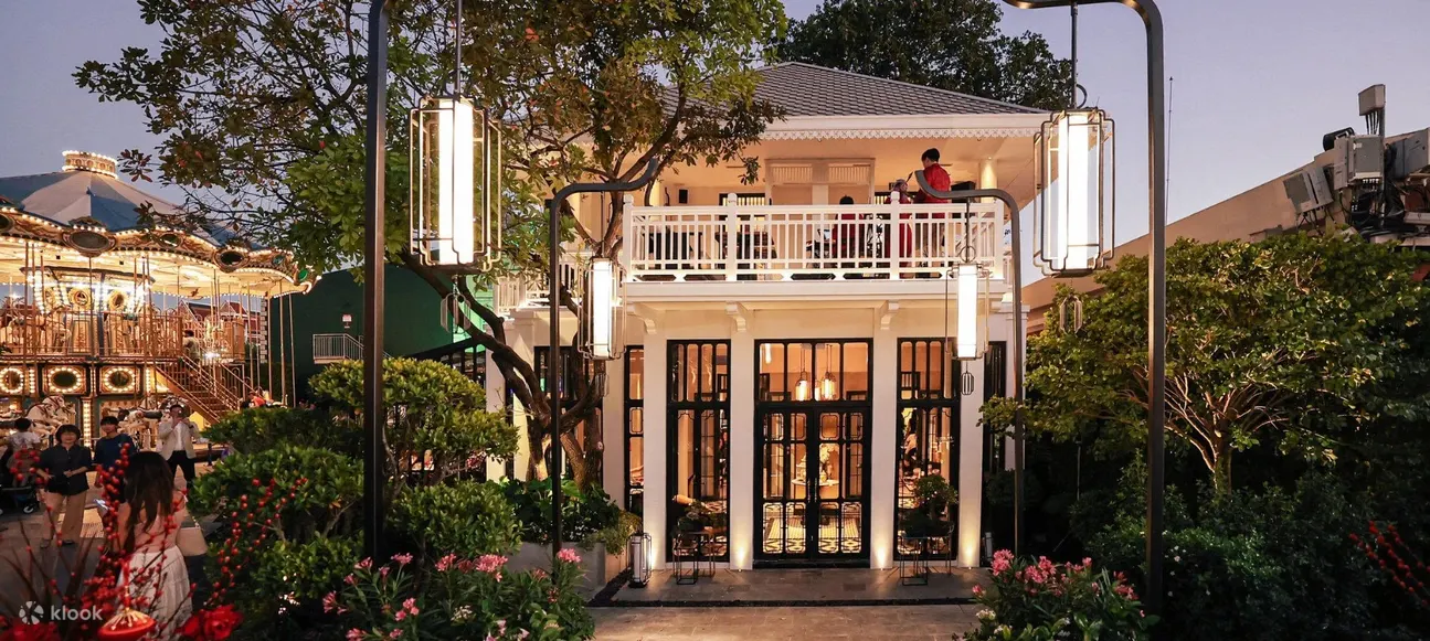 Asiatique 河滨万豪酒店的 Asiatique 古茶馆