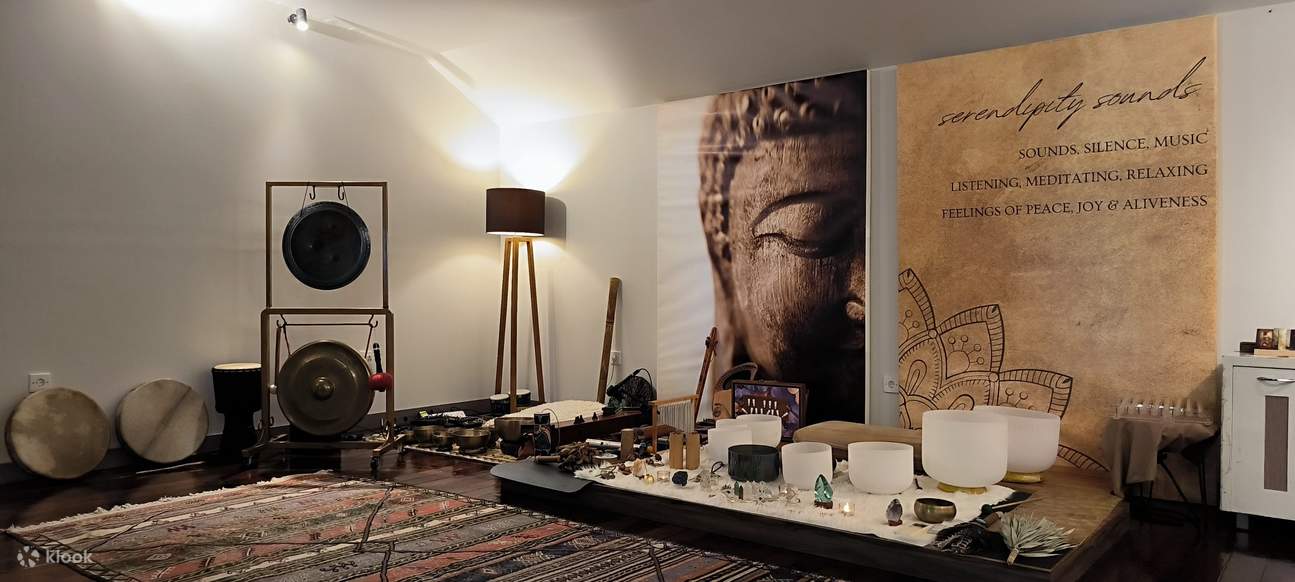 頌缽音療與冥想