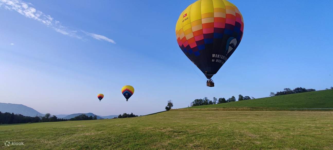 Penerbangan Balon Udara di wilayah Annecy