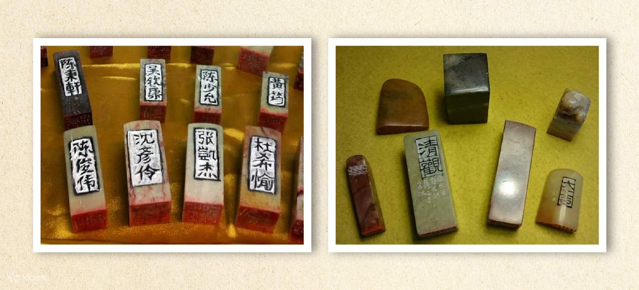 中国の篆刻ワークショップ