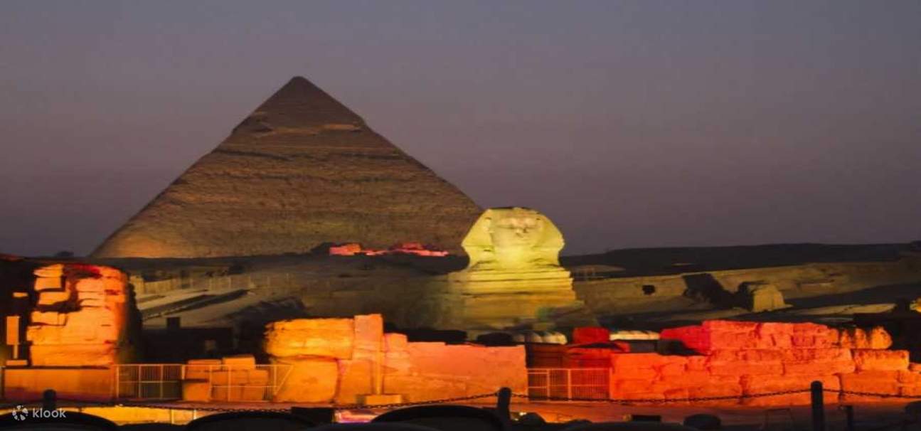 Pyramids of Giza Sound and Light Show with City Tour - Klook Hong Kong