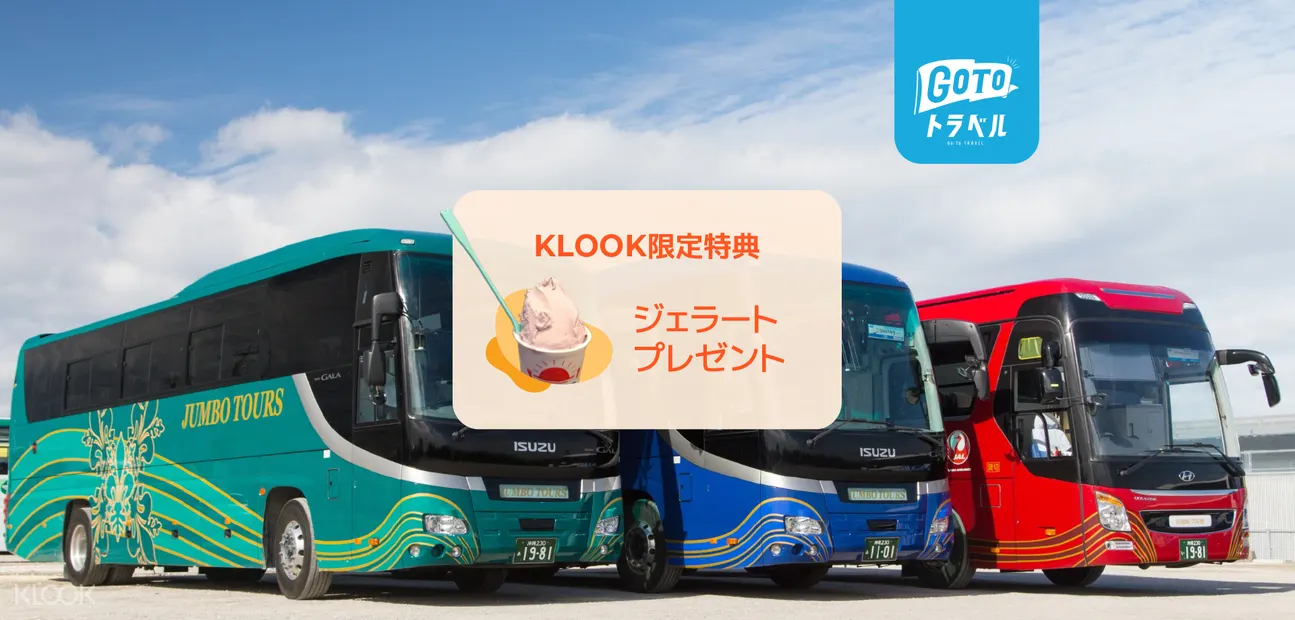 冲绳观光巴士hip Hop Bus一日游 万座毛 冲绳美丽海水族馆等知名景点 Klook客路