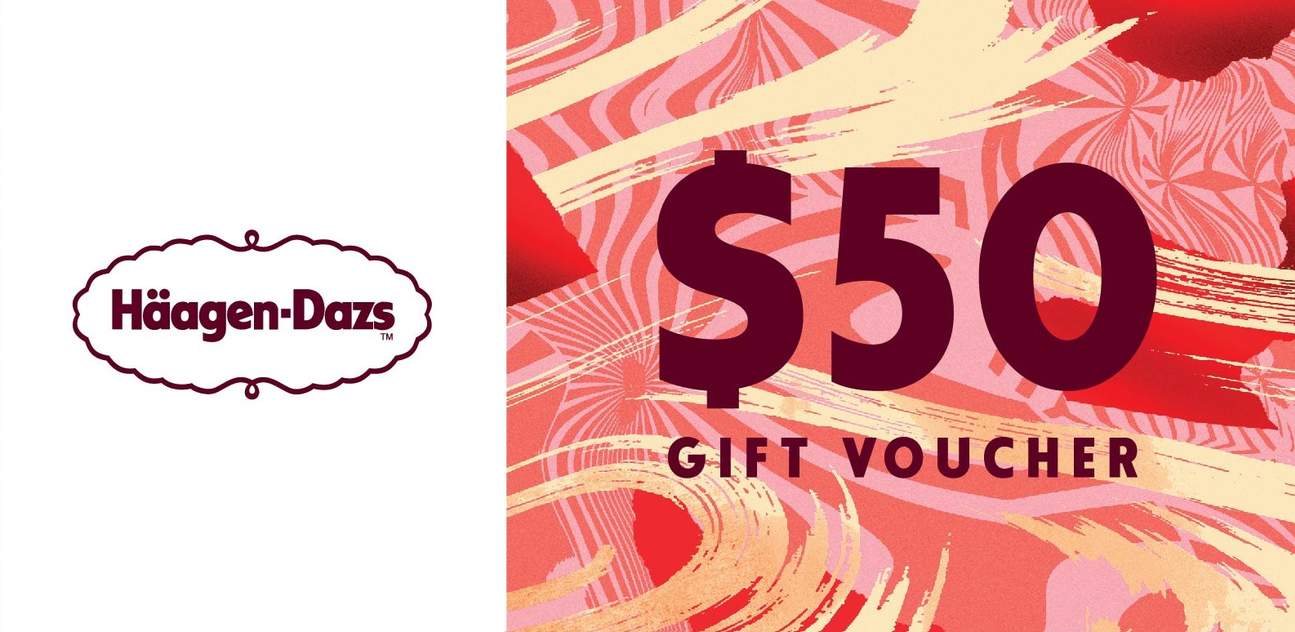 Haagen-Dazs $50 Gift Voucher