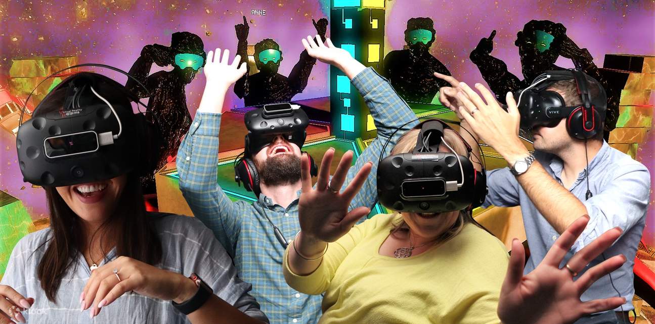 escape room de realidad virtual en grupo