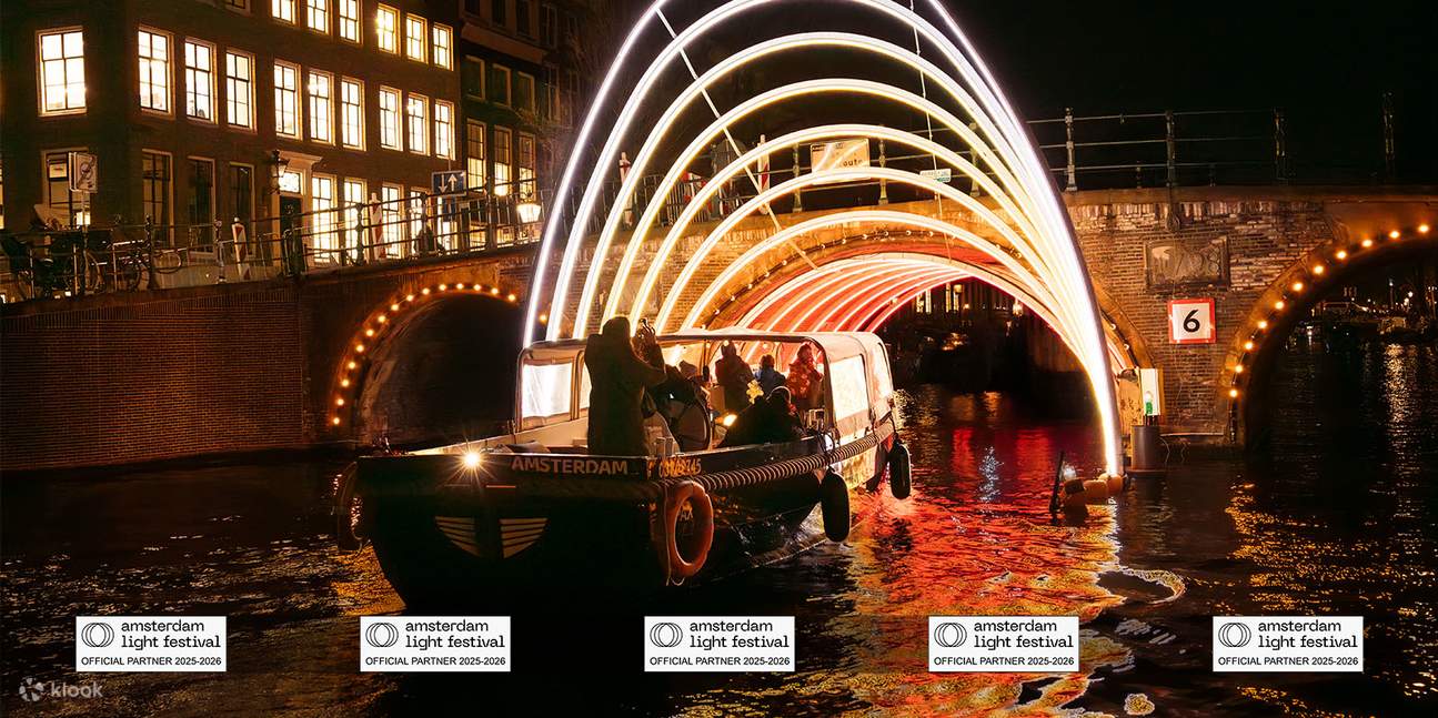 Amsterdam Light Festival The Canal Cruise including Gluhwein - Klook  Singapore