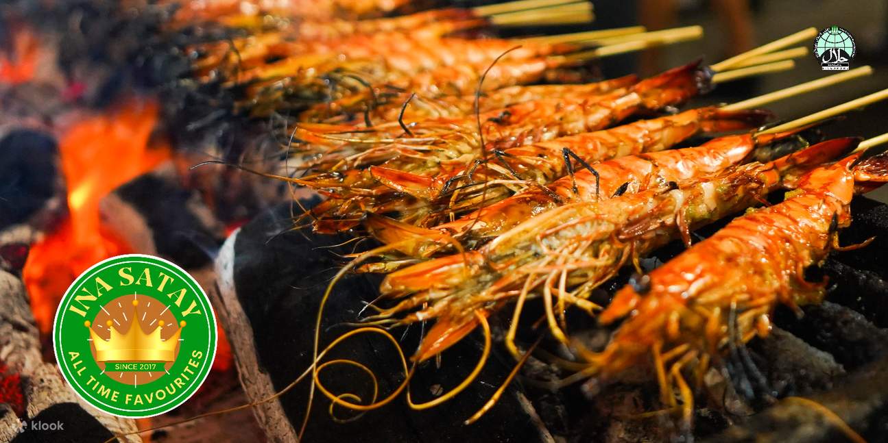 sate, halal, vegetarian, vegan, sate udang, sate sotong