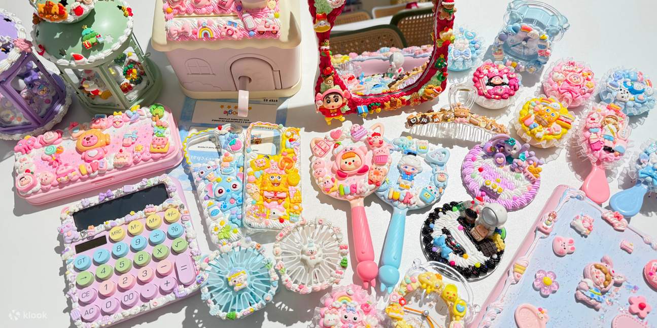 Decoden Cream DIY Erlebnis bei 313@somerset / Marina Square