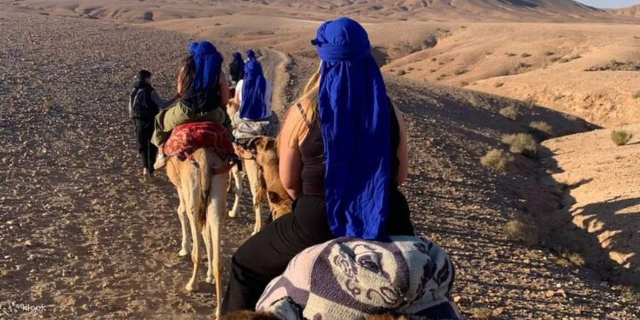 Desert Adventure Quad Biking Camel Riding & Dinner Show in Agafay