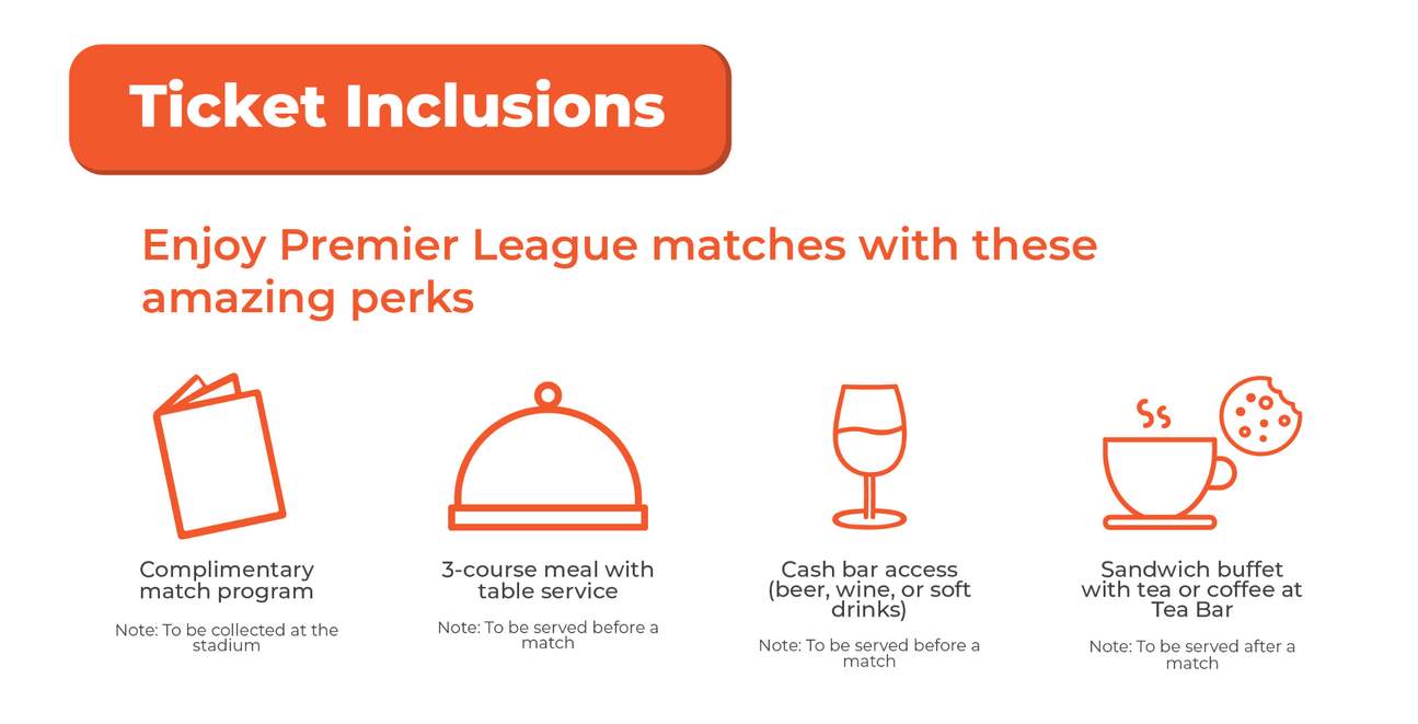 Chelsea FC Premier League Football Match Ticket