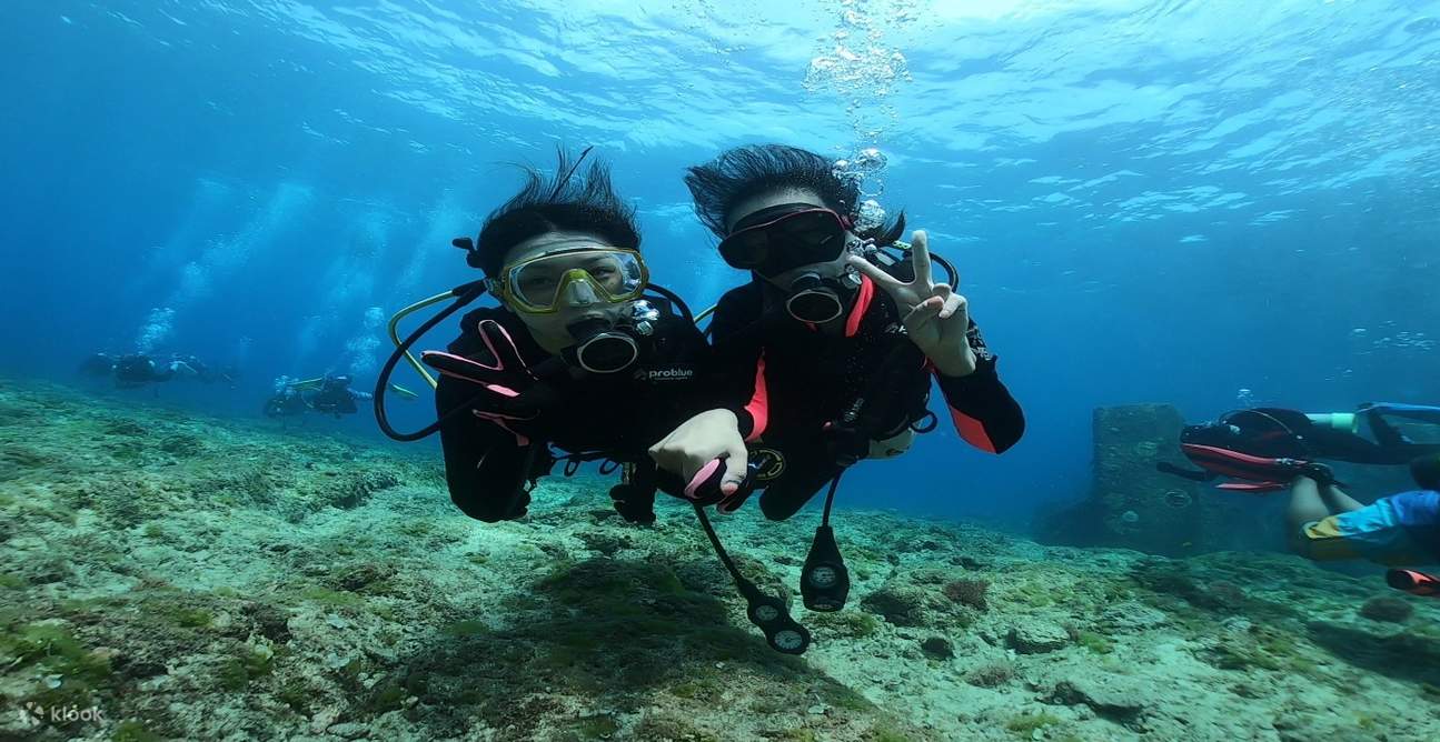 Diving in Xiao Liuqiu