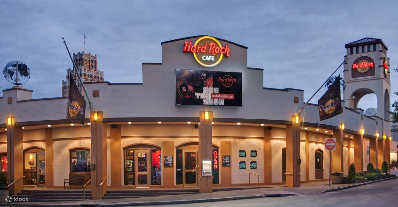 Meal Set at Hard Rock Café in Niagara Falls - Klook Canada