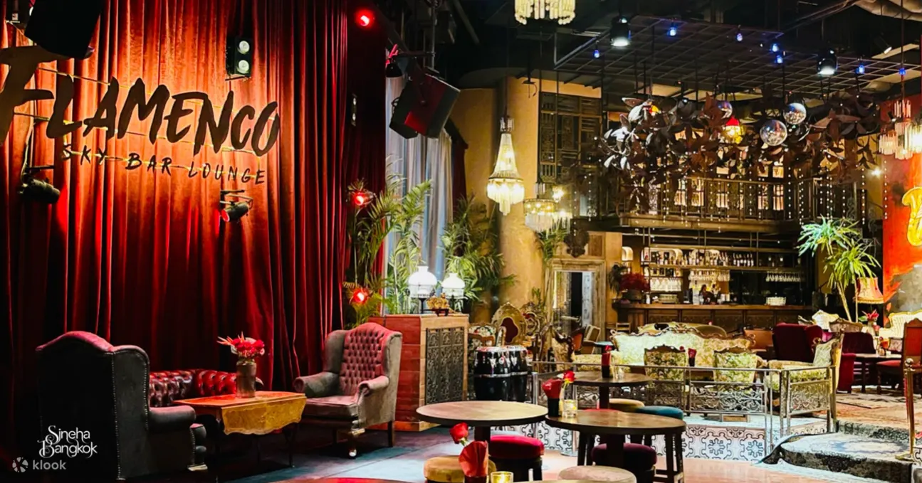 EmQuartier 的 Flamenco Sky Bar & Lounge 拉丁主题屋顶体验
