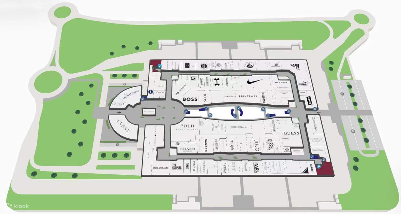 Parkir Gratis di Paris Outlet + diskon ekstra 10% + voucher Makanan & Minuman €5