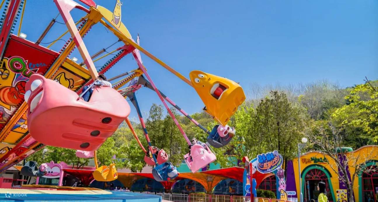 Noleggio auto privata con autista per il parco a tema Seoul Land
