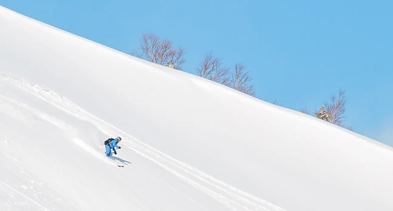 美丽的北海道粉雪