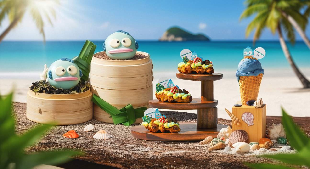 [Hangyodon Marine Discovery] Lihat item makanan & minuman Hangyodon edisi terbatas di toko! 